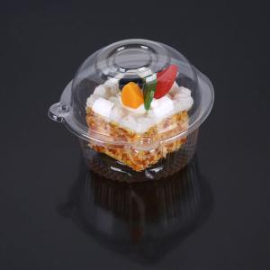 Wholesale Large Size 90x90x28mm Disposable Plastic Cake Boxes from china suppliers