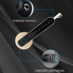 BLE Fingerprint Door Knob Keyless Electronic Door Knob For Room Apartment