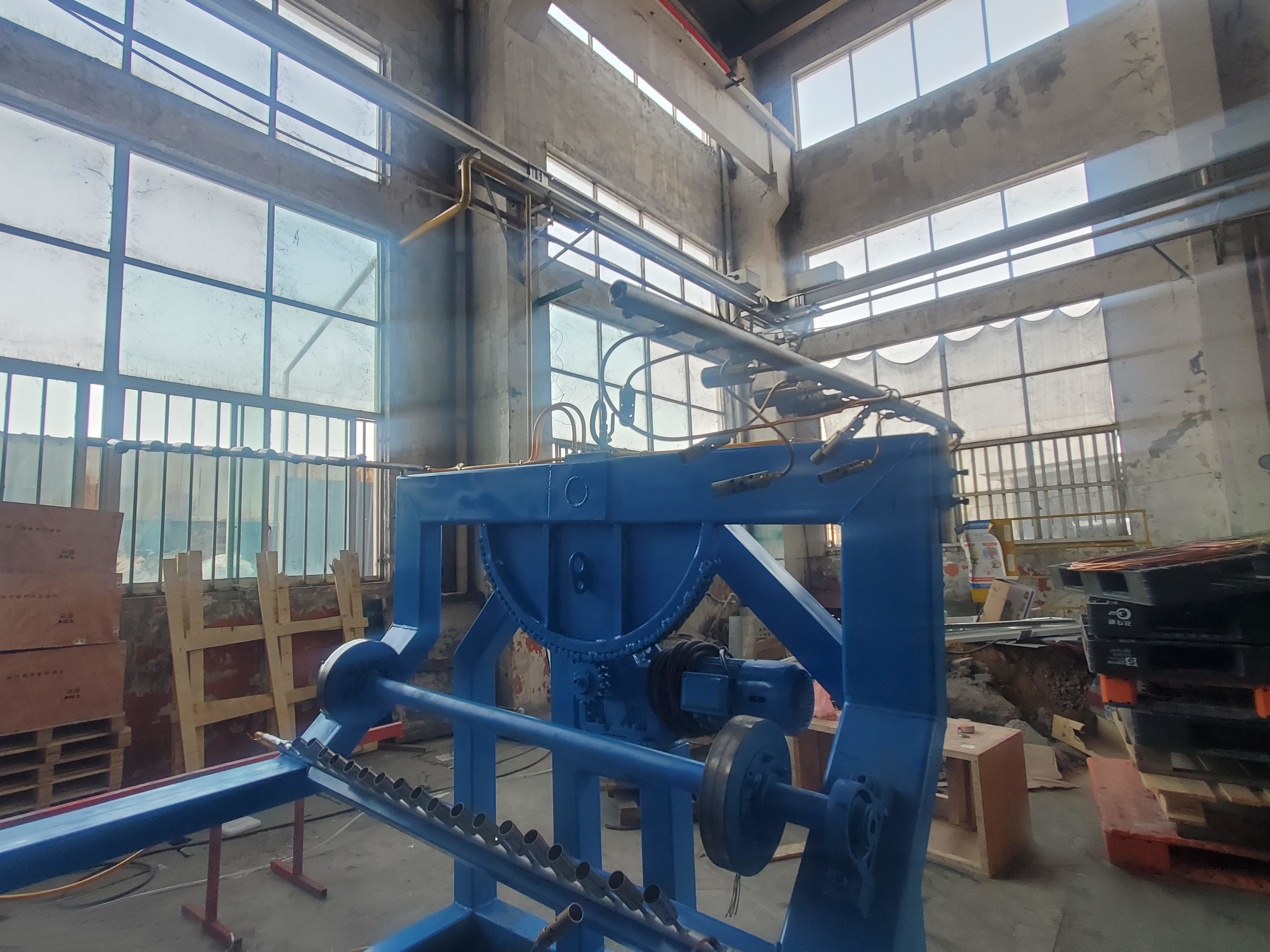 0.6-0.8MPa Air Pressure Tank Building Machine with 2.2KW Power Consumption