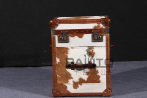 Wholesale classical antique leather drawers case furniture from china suppliers