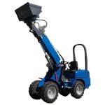 Ht180 Compact Loader 65ah Alternator Output 45° Dumping Angle 200mm Min Ground