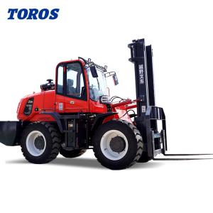 Wholesale Diesel Powered Off Road Forklift 5000Lbs Outdoor Forklift Power Saving from china suppliers