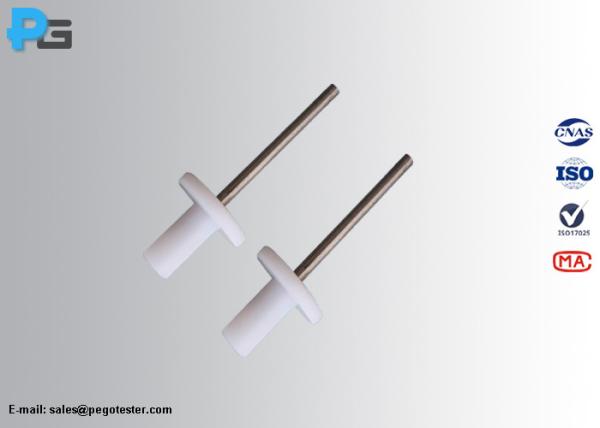 Long Taper Threaded Taper Pin Cylindrical Φ4 Length 50 Metal / Nylon Material