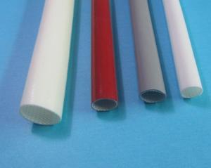 Wholesale Durable Silicone Rubber Fiberglass Sleeving UL224 VW-1 Flame Retardancy from china suppliers