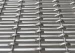 Stainless Steel Architectural Mesh Fabrics 2mm Weft Diameter Coffee Color