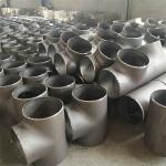 Super Duplex ASME B16.9 Fittings 1-48 Inch Stainless Carbon Steel Pipe Tee