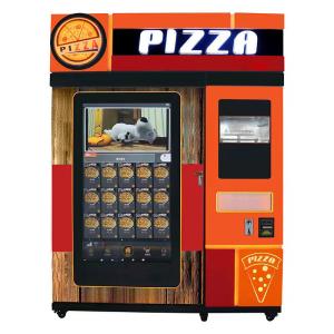 Wholesale Outdoor Business Self-Service Fast Food Making Machine Touch Screen Fully Automatic Pizza Vending Machines from china suppliers
