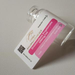 Wholesale Silver Gold Foil Pharma Grade Steroid Vial Labels from china suppliers
