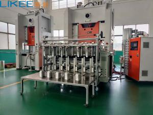 Wholesale 130Ton Silver Fully Automatic Aluminum Foil Container Making Machine 380v 50Hz LK-T130 from china suppliers