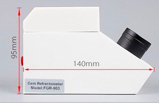 CZ Gem Testing Instruments Refractometer With Testing Range 1.35-1.85