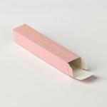 300gsm Paper Pink Cosmetic Packaging Box Gold Foil Printing Boxes