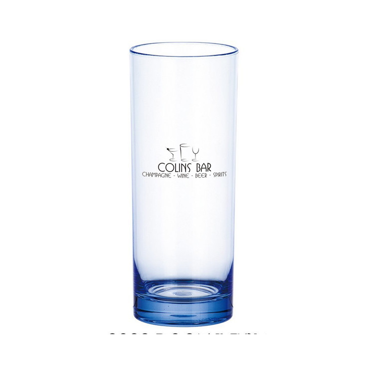 Stackable Hi Ball Plastic Tumbler Glasses Colorful Unbreakable SAN Vodka Shot Glasses