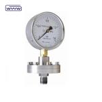 60mm SS316 Diaphragm Pressure Gauge Manufacturer 1 Year Warranty