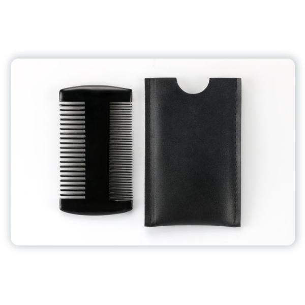 Beard Care Set Kit Wooden Bearded Brush Comb Five-piece Beard Grooming Kit for Men