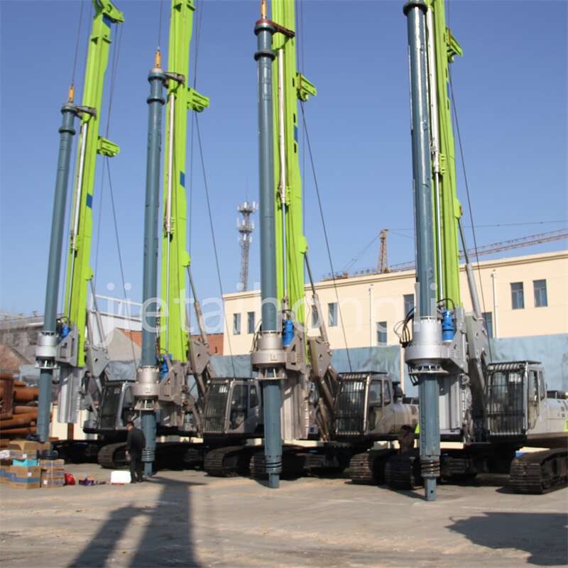 Used Bored Piling Rig Soilmec SR70 With Rock Interlocking Kelly Bar