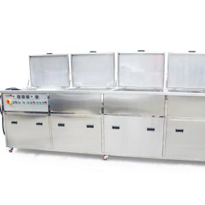 Wholesale Filtration System Industrial Ultrasonic Parts Cleaner 3 Tanks In 1 Machine from china suppliers