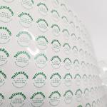 Blank Printed Anti Counterfeit Labels Adhesive Eggshell Sticker Paper