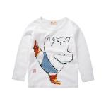 Children'S Sports Shirts Children'S Pullovers Boys' Long Sleeved T-Shirt Trend