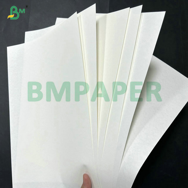 120Gram 150Gram Uncoated Bleached White Kraft Paper For Shopping Bags 70 x 100cm