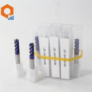 Wholesale 6R1*50L Tungsten Carbide Milling Cutters HRC65 4 Flute Solid Carbide End Mill from china suppliers