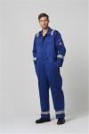 99% Cotton Lightweight Fire Retardant Overalls , 350gsm Welding Protective