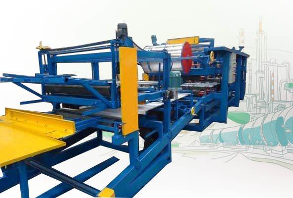 Quality Rock Wool Sandwich Panel Production Line Roll Forming Machine 250mm Thickness for sale