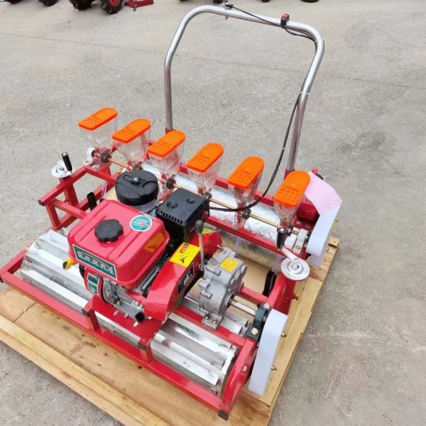 Self Propelled Agriculture Equipment Vegetable Seeder Machine Multi Row Adjustable Vegetable Garden Seeder