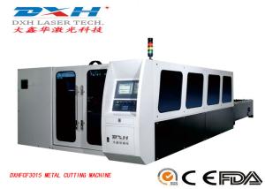 Wholesale Fully Enclosed Fiber Laser Metal Cutting Machine , CNC Metal Laser Cutter PC Control from china suppliers