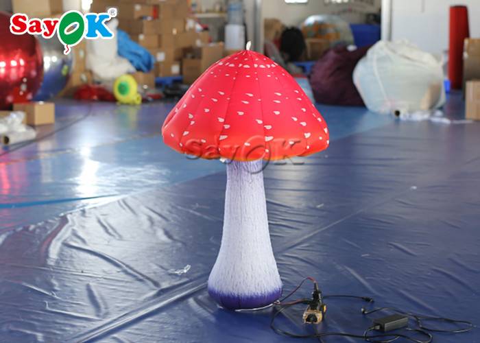 1 Meter Giant Inflatable Lighting Decoration Mushroom Night Lamp Remote Control