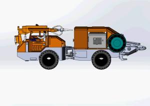 Wholesale KC2008J Concrete Shotcrete Machine With Robot Arm Low Steering Radius ISO9001 from china suppliers
