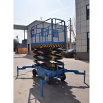 10m double Masts lift hydraulic hydraulic Aerial Working Platform Lift self