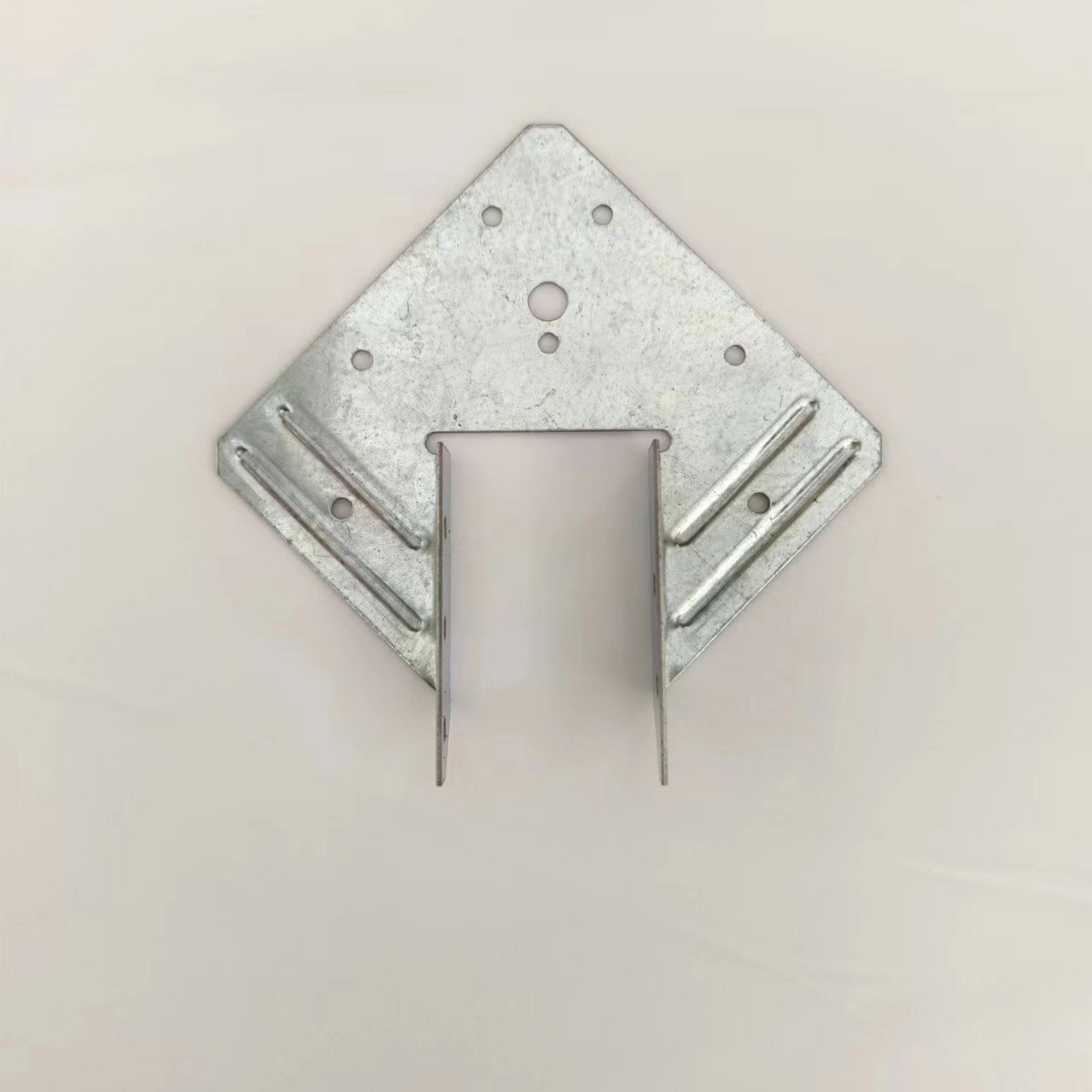 18 Gauge Hurricane Tie Hot Dip Galvanized Joist Hangers Resist High Wind Earthquake
