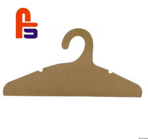 Wholesale Brown Custom Cardboard Hangers Hot Stamping Surface from china suppliers