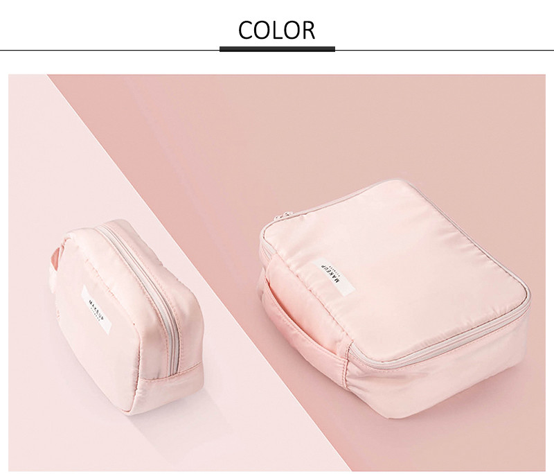 Multifunctional Foldable Makeup Brush Organizer Bag