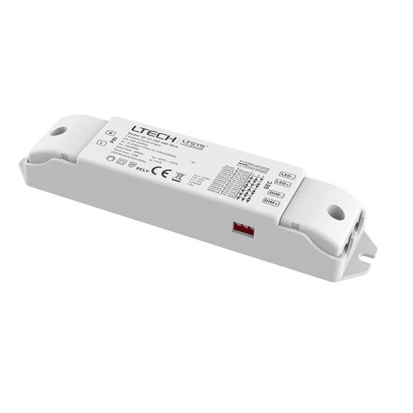 0-10V Dimmable Driver AC100-240V,100-400mA 12W Constant Current 1-10V Power