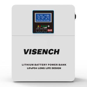 Wholesale Wall mounted 24v 100ah 5kw 10kw 20kw Lifepo4 Lithium ion Energy Storage Battery Rechargeable Pack for Home solar system from china suppliers