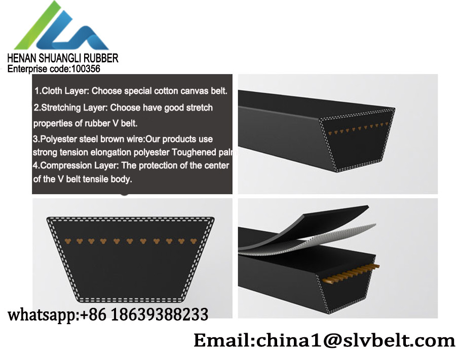 Lawnmowers Transmission C V Belt Wrapped Triangle Trapezoid Length 500''-510''