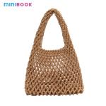 Advantageous Mix Models Travel Beach Fishing Net Handbag Woven Shoulder Bag