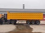 60 Ton Rear End Tipper Trailer Dump Semi Truck Trailer ABS Anti Lock Braking