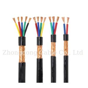 China 450/750V Copper Conductor Shielded Instrument Cable Twisted Pair Cable on sale