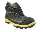 Warm Synthetic Fur Steel Shank Work Shoes , Electrician Work Shoes EH Protection