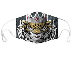 Wholesale Animal Tiger Printed Activated Carbon Filter Face Mask from china suppliers