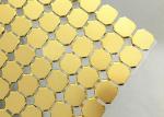 6x6mm Anodized Aluminum Flake Fabric Used For Architecture Decoration