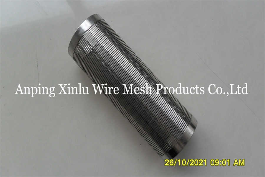 4-1/2" Slot 40 Wire Wrapped Sand Control Well Screen Pipe Corrosion Resistance