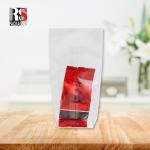 Candy Plastic Flat Bottom Bag Cross Bottom Stand Up Pouch Packaging Customized