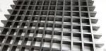 Silver Steel Flat Bar Industrial Floor Grating With Stainless Steel Texture