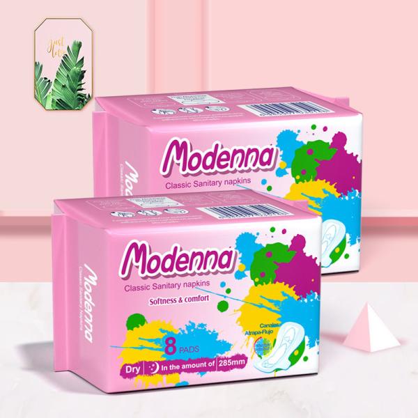 Ladies Period Wood Pulp Sanitary Napkin Ultra Thin Disposable Maxi Pad With