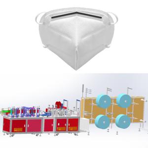 Wholesale Semi Automatic N95 Mask Production Line Low Noise For Public And Hospital from china suppliers