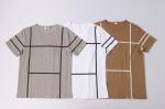 Plaid Mens Crew Neck Sweatshirt