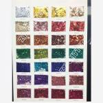 Colorful Glitter Powder Nail Art Crafts Indoor Decorations for Christmas Holiday
